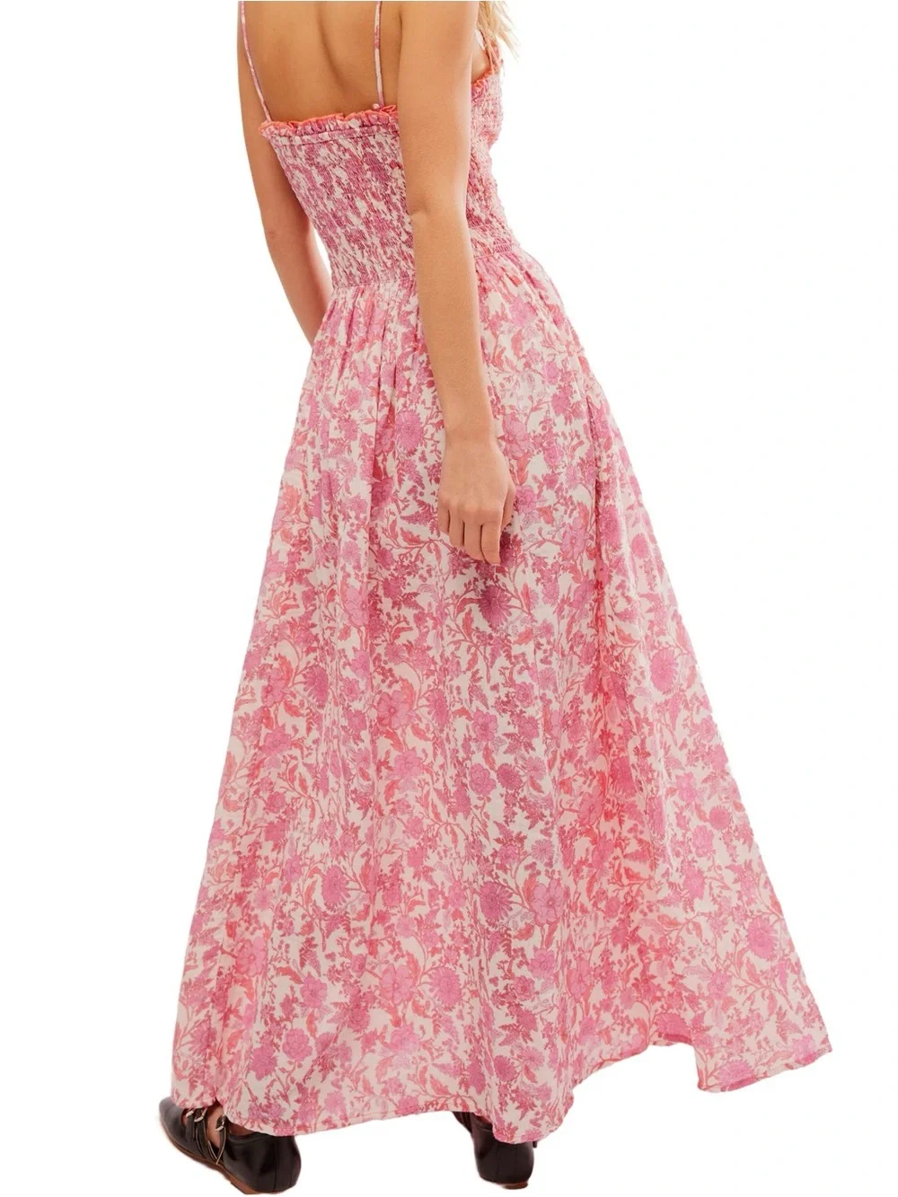 Free People Sweet Nothings Floral Print Sleeveless Maxi Sundress